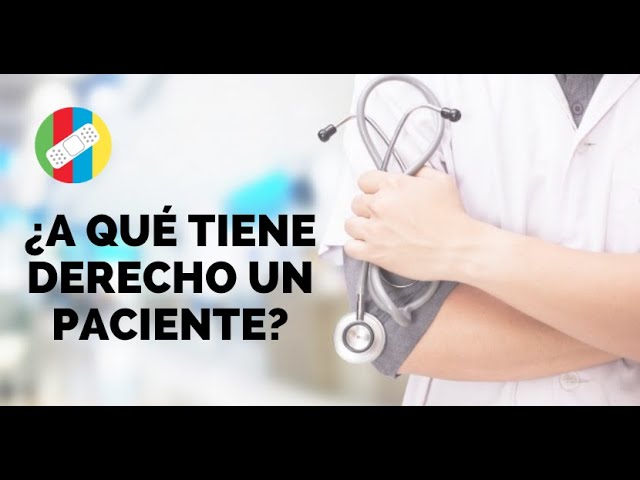 Derecho del paciente a contar con compañía