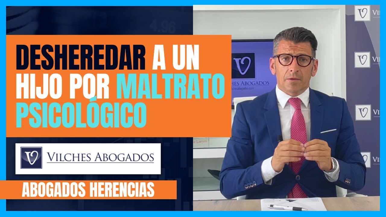 Desheredado por falta de vínculo familiar
