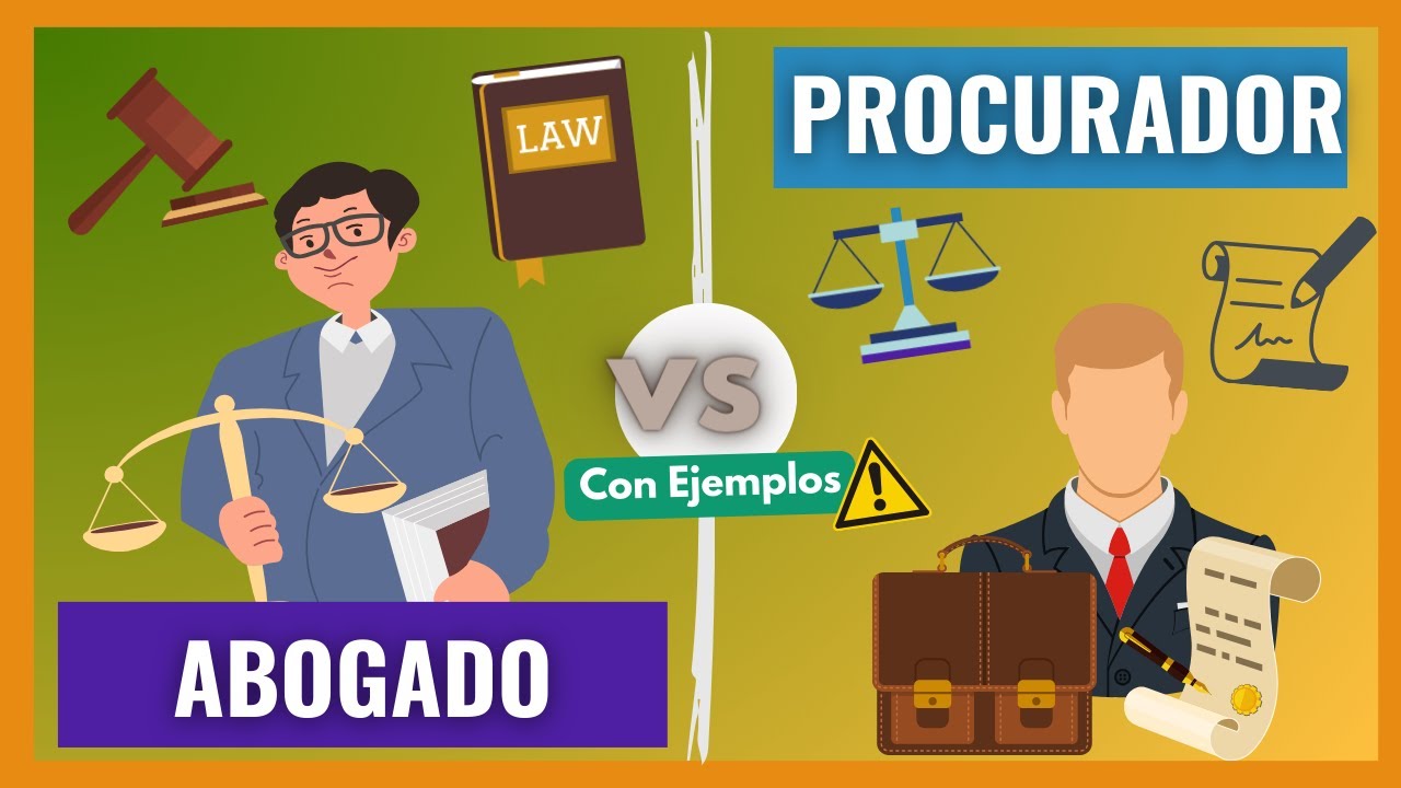 Diferencias entre abogados y procuradores: ¿Qué distingue a cada uno?