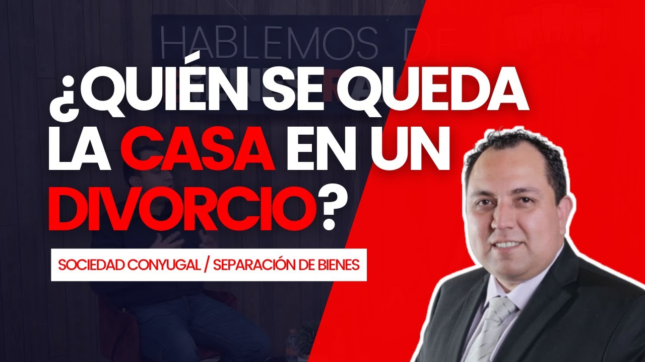 Divorcio con hijos y propiedad conjunta
