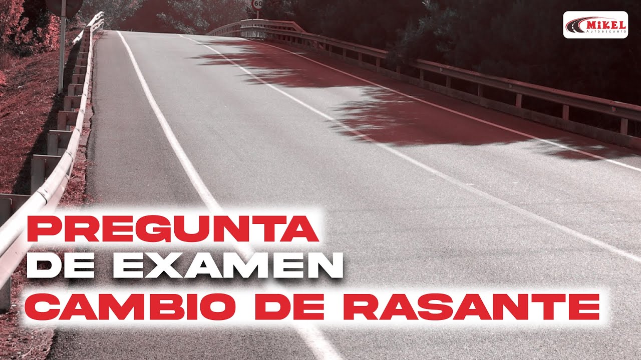 Está prohibido parar y estacionar en un cambio de rasante