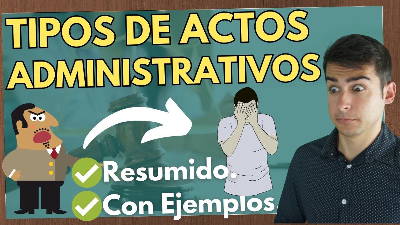 Los actos de las administraciones públicas regulados por el derecho administrativo