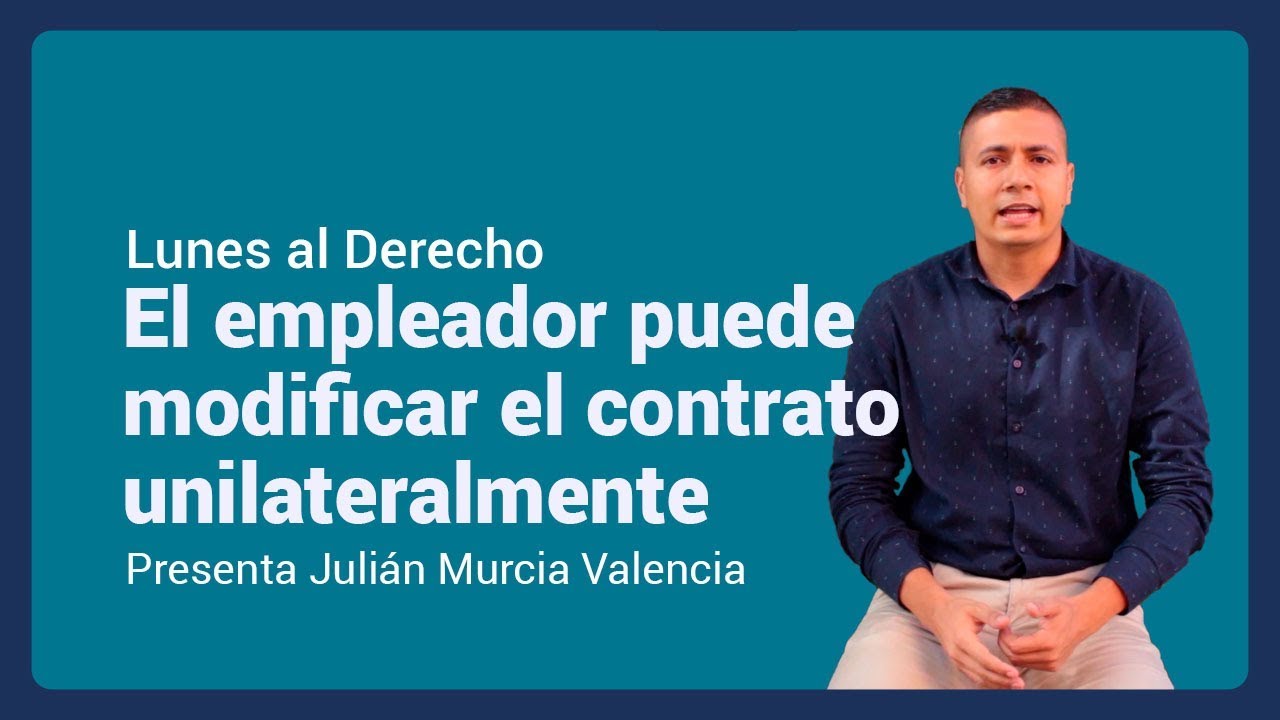 Modelo de modificación de contrato de trabajo adjunto
