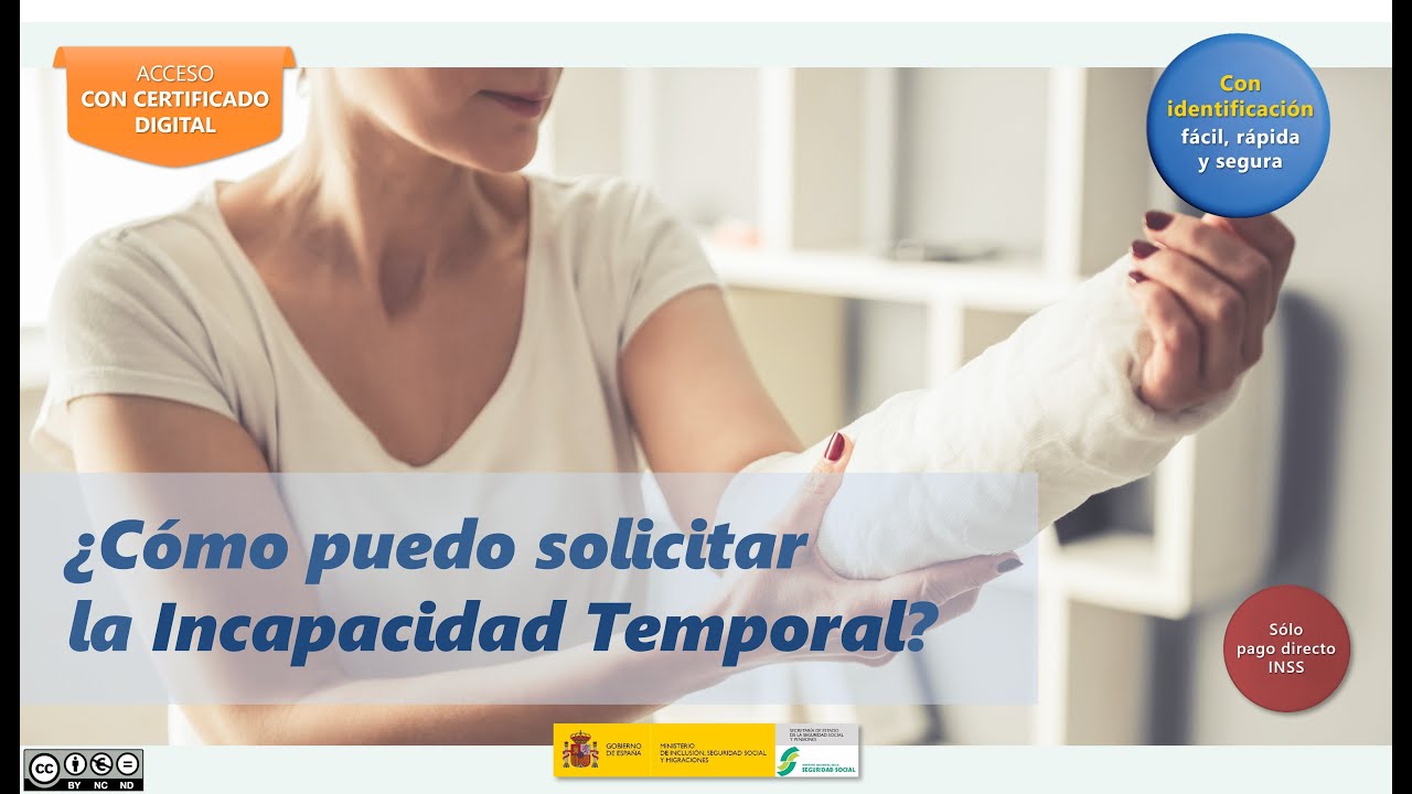 Pago directo por la incapacidad temporal