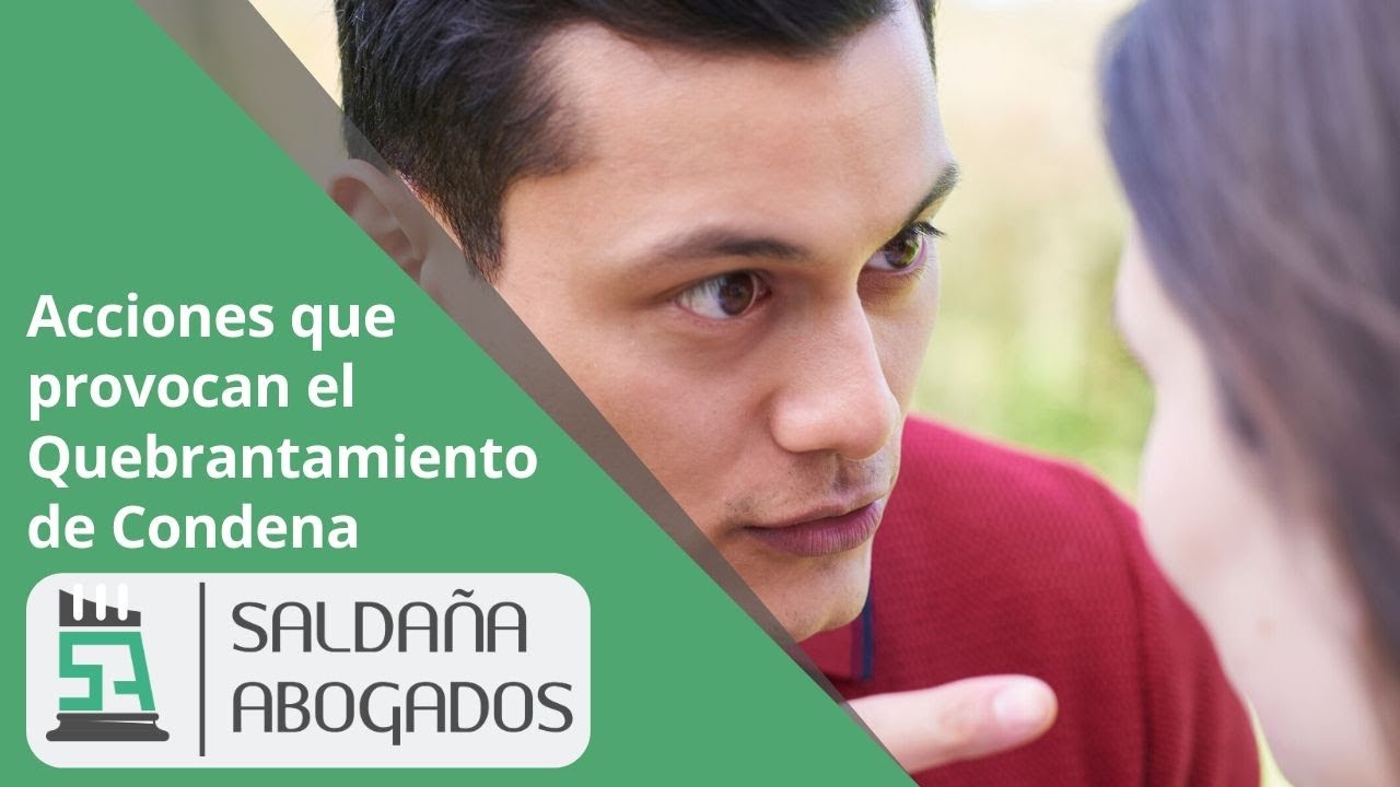 Requisitos para el delito de quebrantamiento de condena