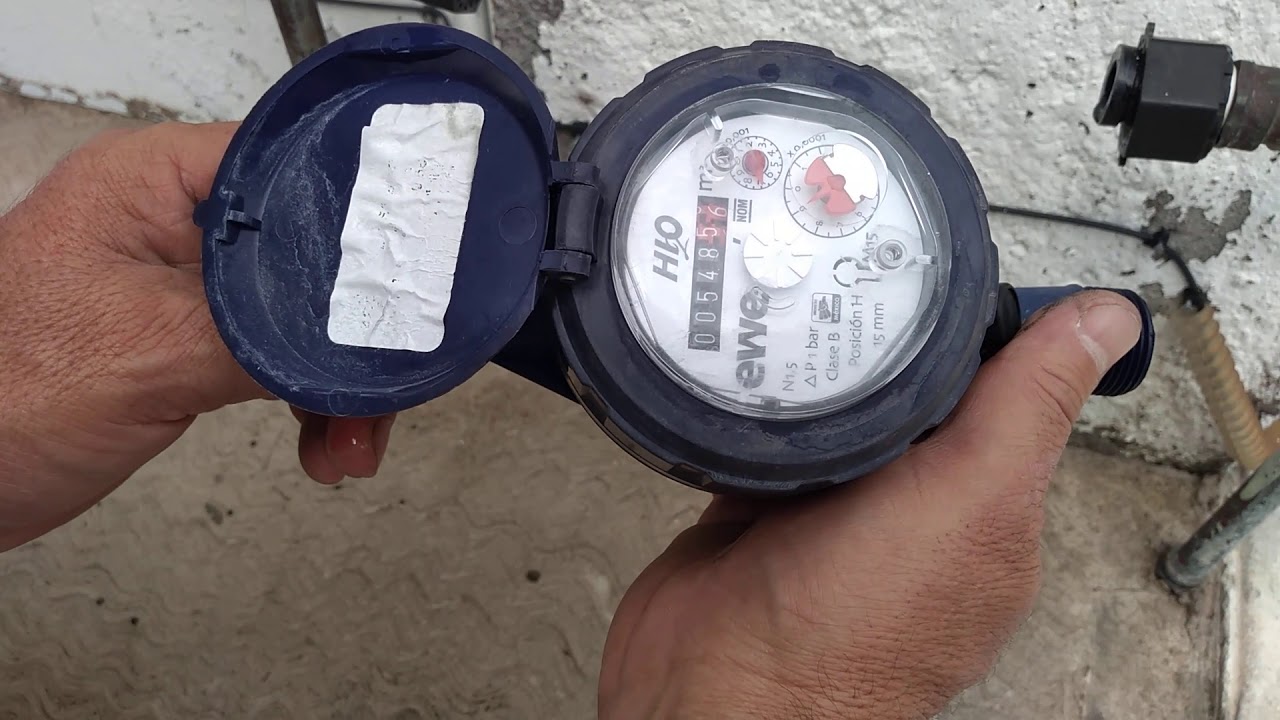 Sanción por manipulación del medidor de agua
