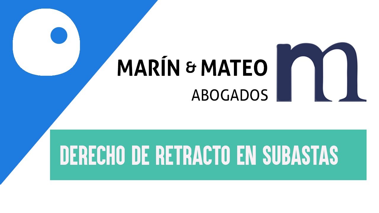 Tanteo y retracto en subasta pública: ¿Qué dice la ley al respecto?