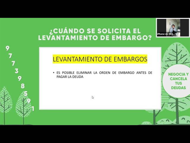 ¿Cuánto tiempo demora el juzgado en levantar un embargo?