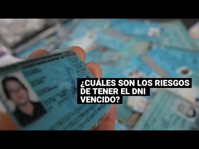 ¿Es posible abordar un avión con el DNI vencido?