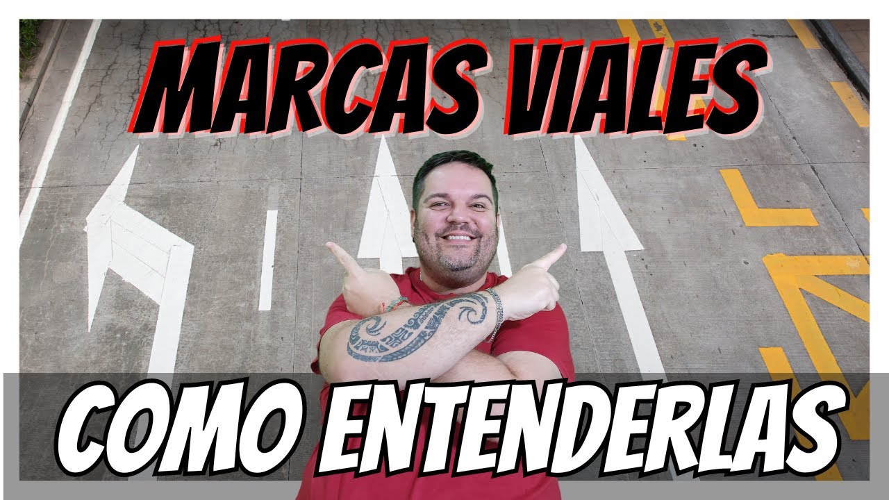 ¿Qué indican las marcas viales en la carretera?