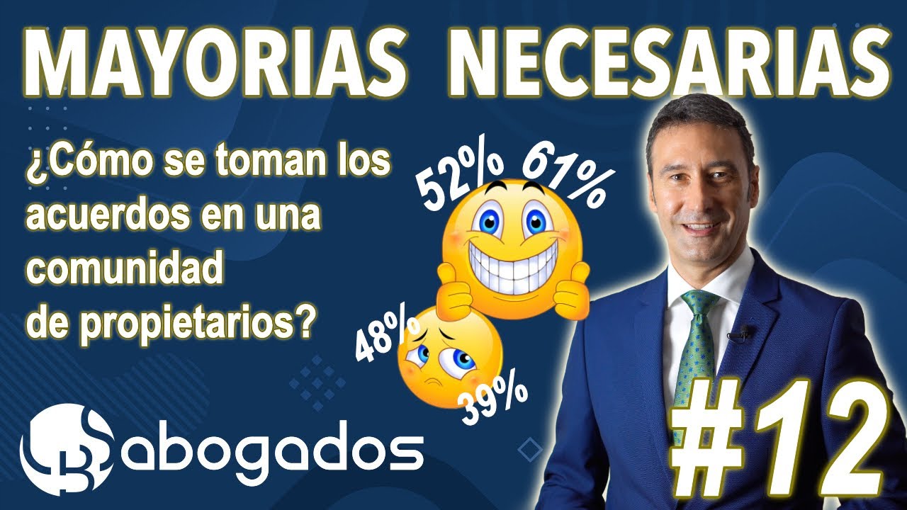 Acuerdos que necesitan mayoría absoluta en la comunidad de propietarios