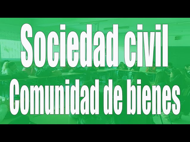Diferencias entre la comunidad de bienes como persona física o jurídica