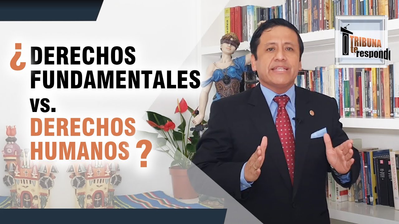 Distinción entre Derecho Fundamental y Derechos Humanos