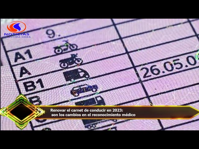 Fecha de expiración del carnet de conducir