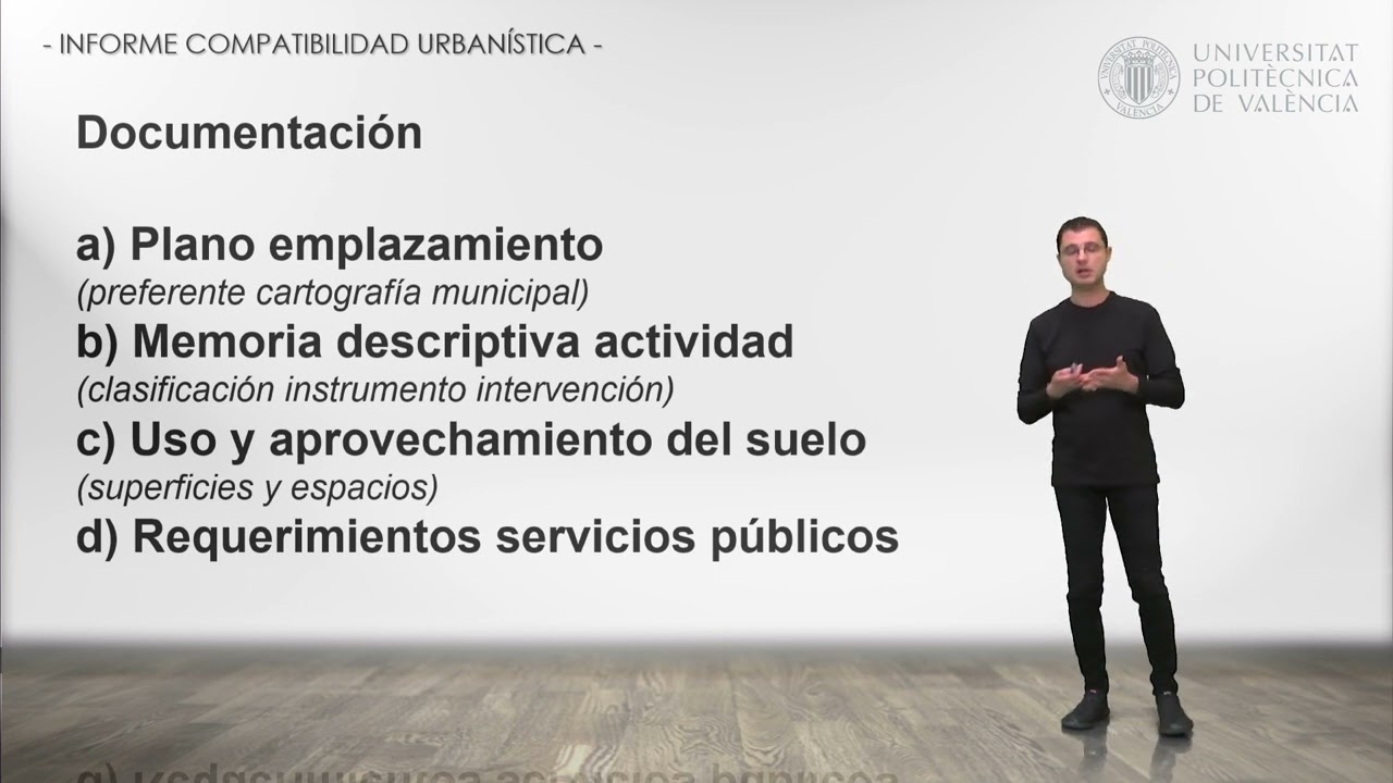 Informe de Evaluación de Compatibilidad Urbana en Valencia