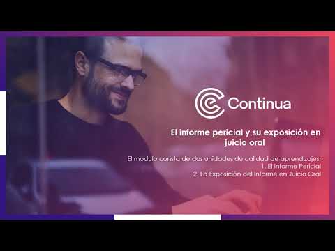 Informe pericial presentado en un juicio verbal