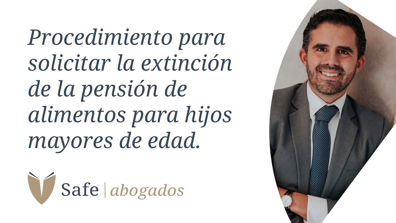 Solicitud de modificación de medidas para un hijo mayor de edad