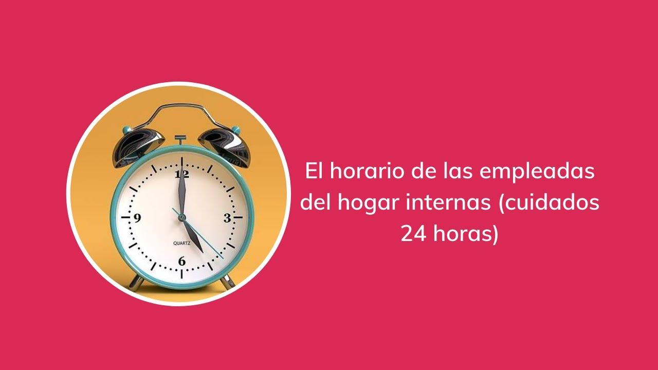 Tiempo de descanso nocturno de las empleadas del hogar