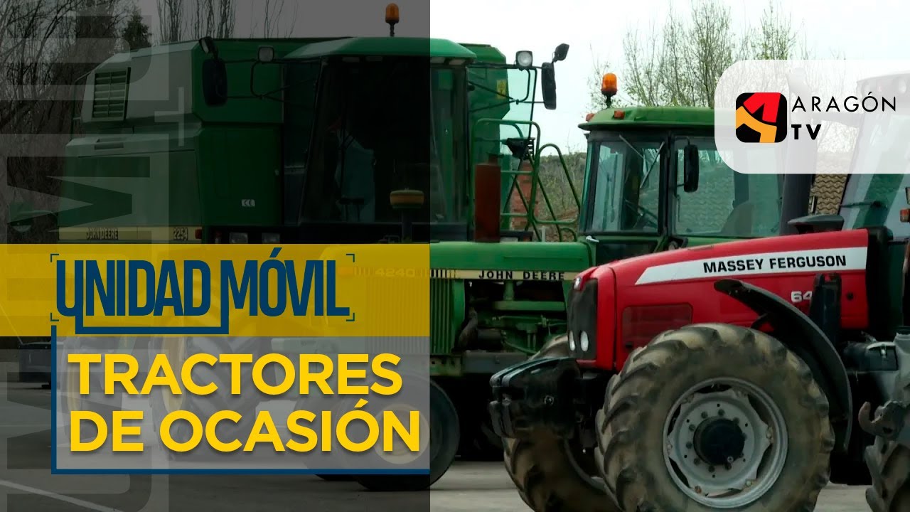 Venta de tractores usados de segunda mano en Aragón