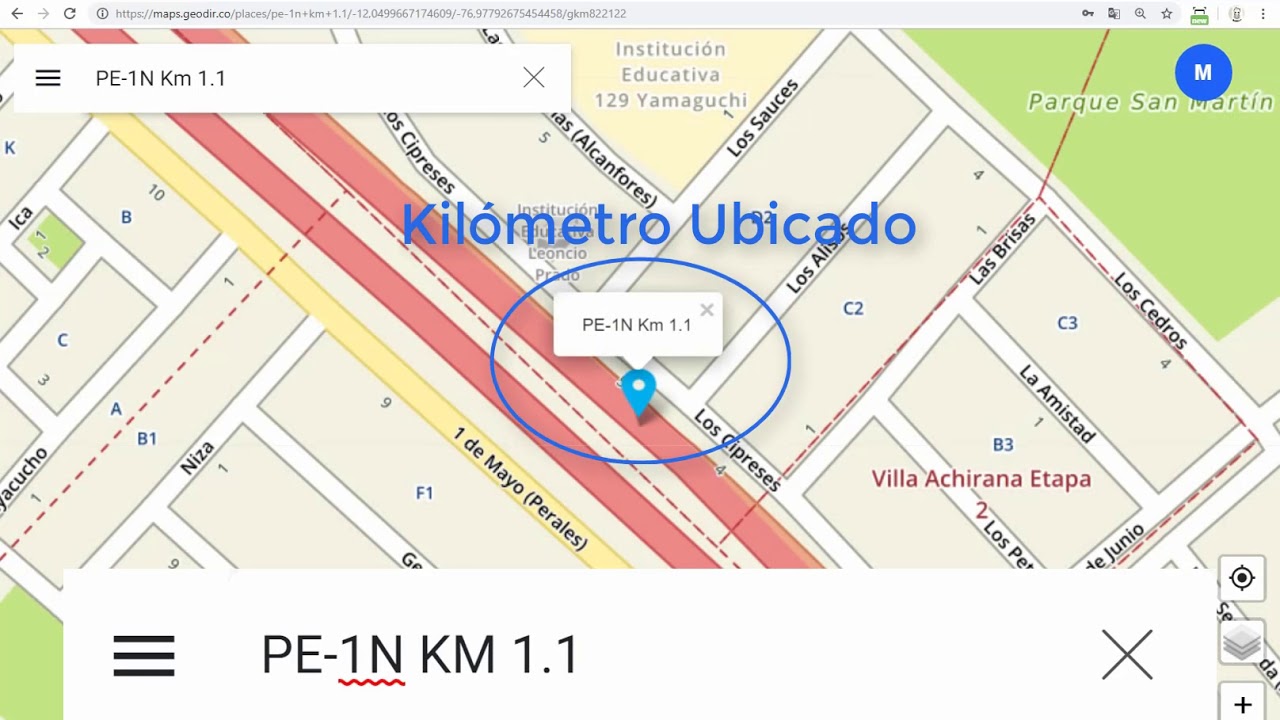 Cómo determinar el punto kilométrico de una carretera