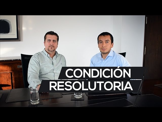 Contrato de compraventa con cláusula de condición resolutoria