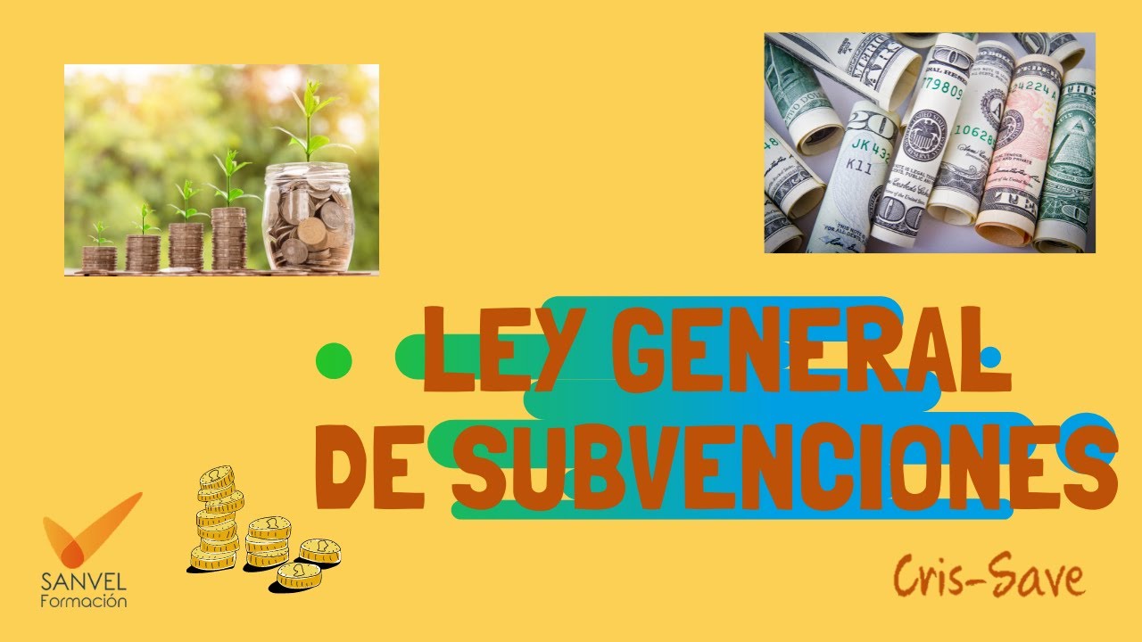 Resumen Esquemático de la Ley General de Subvenciones