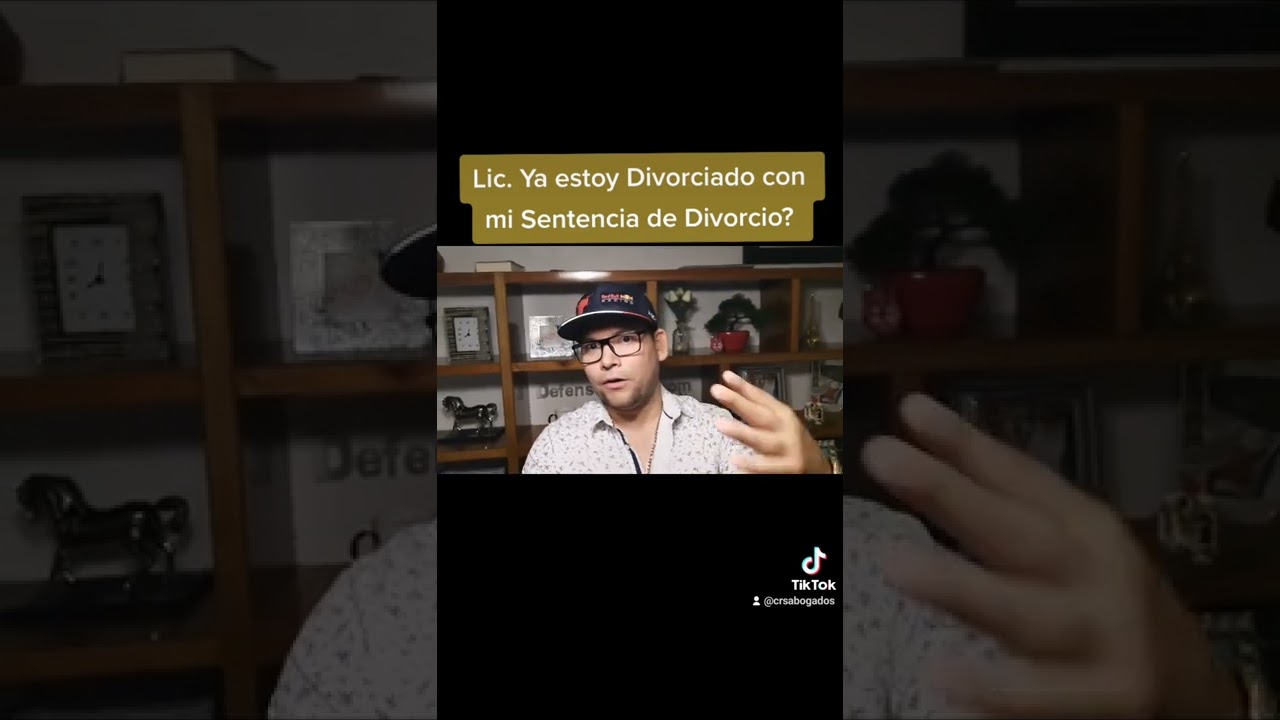 ¿Cuándo se considera definitiva una sentencia de divorcio contencioso?